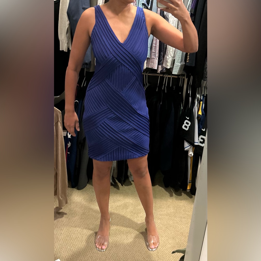 Catharine Malandrino Bodycon Cobalt Blue Dress